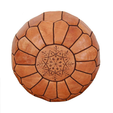 Brown Pouf - Ettilux Home